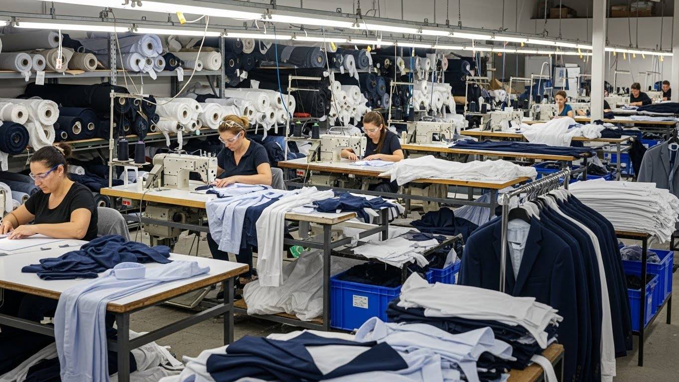 Швейная фабрика по пошиву корпоративной одежды