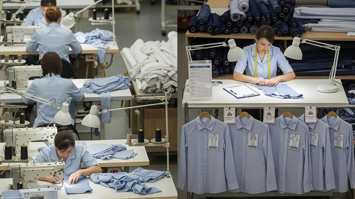 Швейное производство с контролем качества на всех этапах