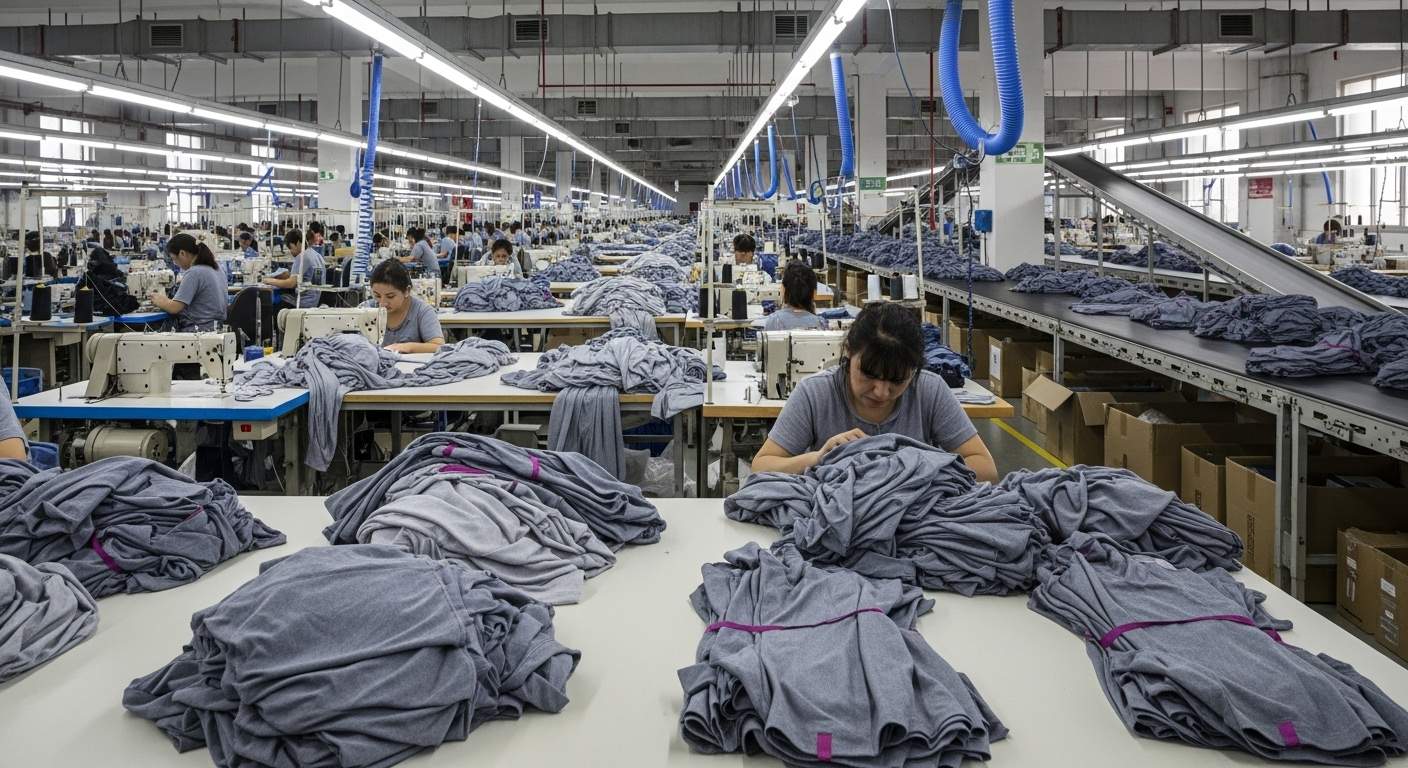 Фабричный пошив одежды Фабричный пошив одежды с современными технологиями