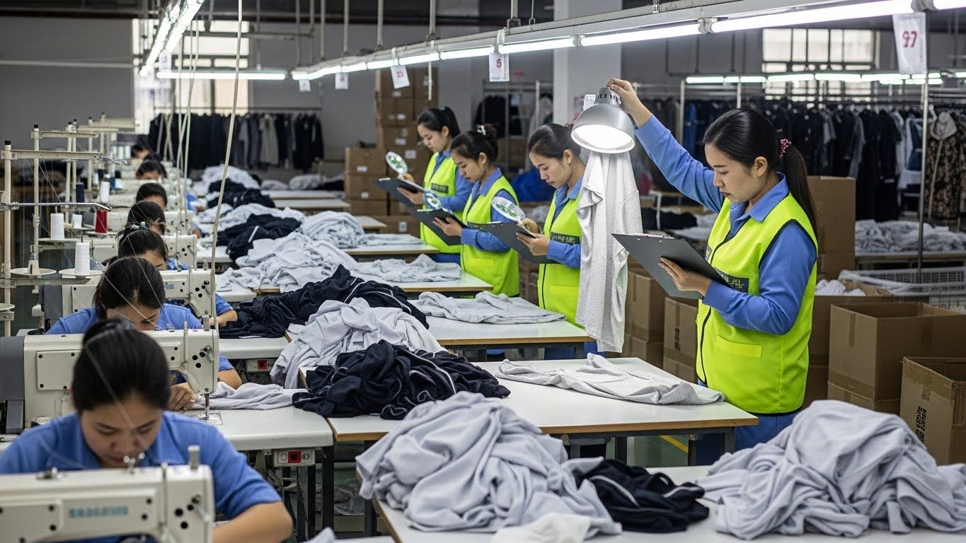 Контроль качества на швейной фабрике