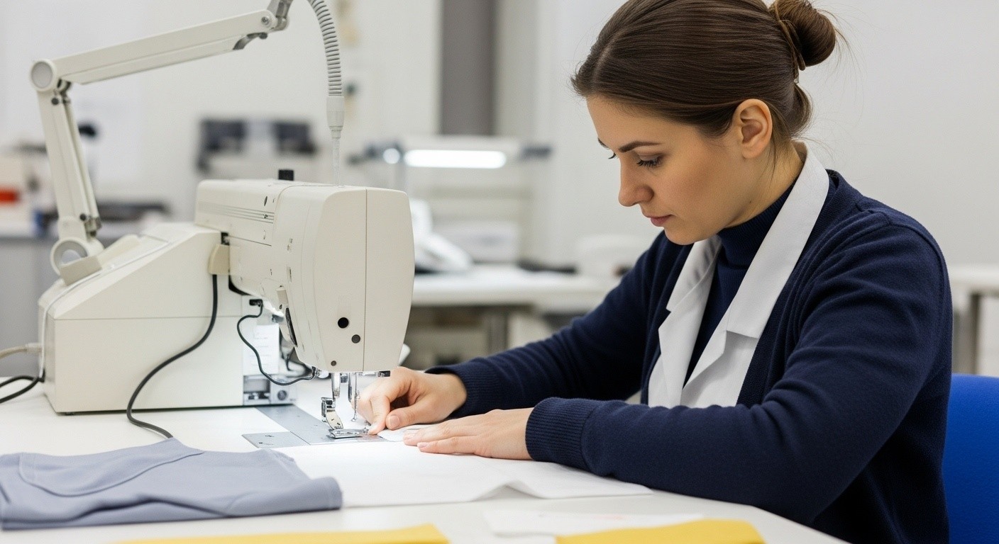 Автоматизированное производство одежды Автоматизированное производство одежды с современными станками