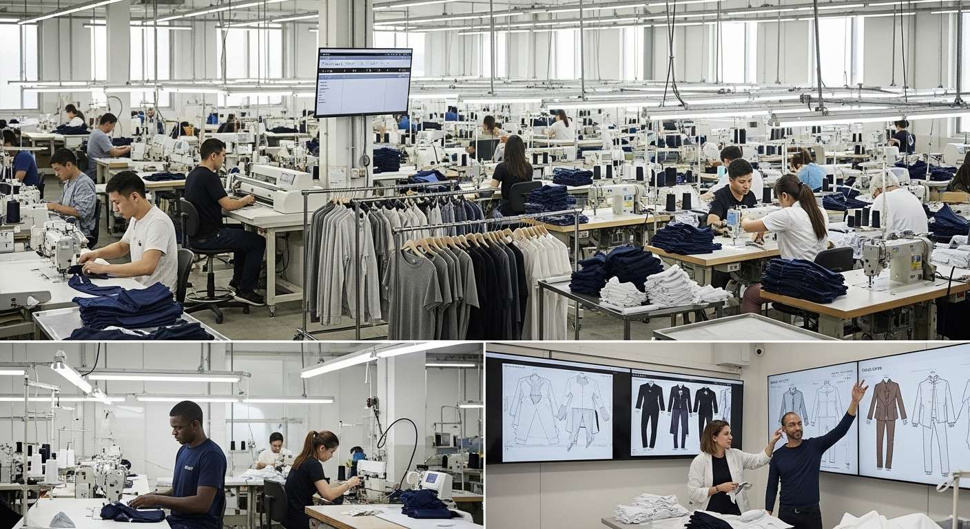 Швейные фабрики адаптируются к изменению рынка