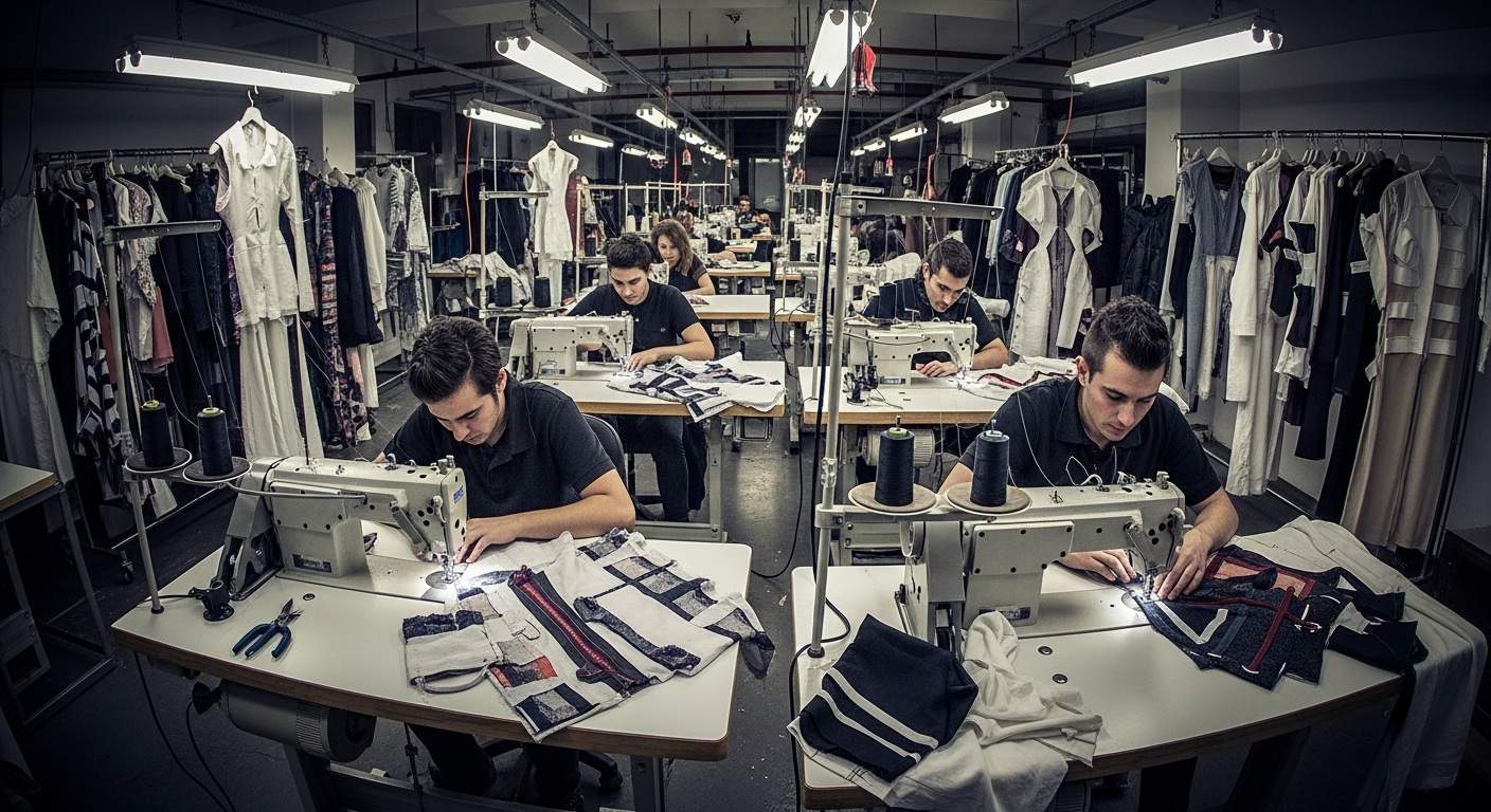 Опытное производство одежды с вниманием к деталям