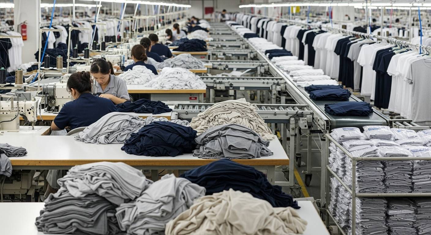 Серийное производство одежды