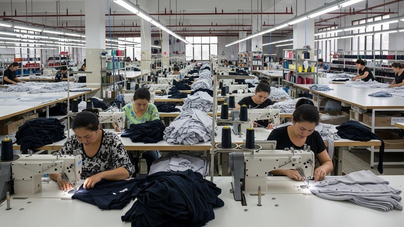 Швейная фабрика полного производственного аутсорсинга Производственный аутсорсинг на швейной фабрике