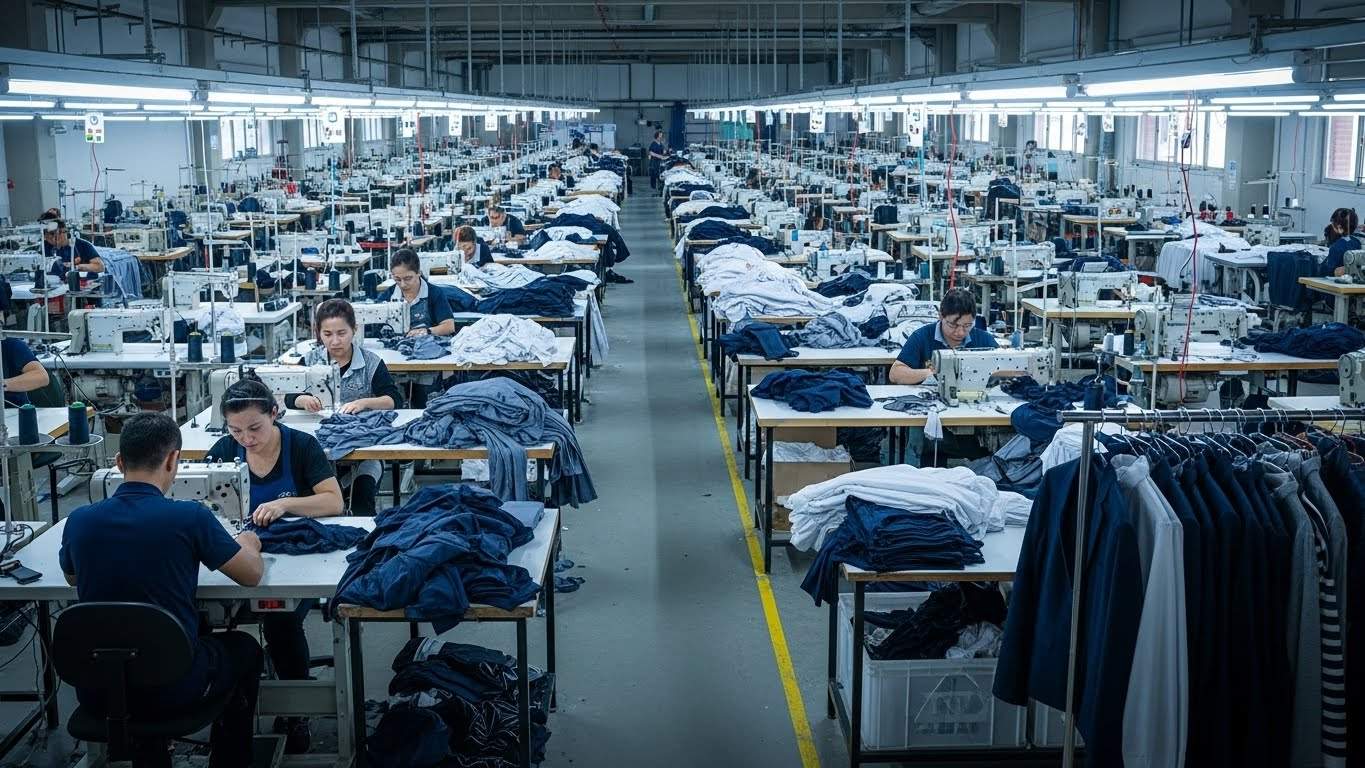 Швейная фабрика производства одежды под брендом