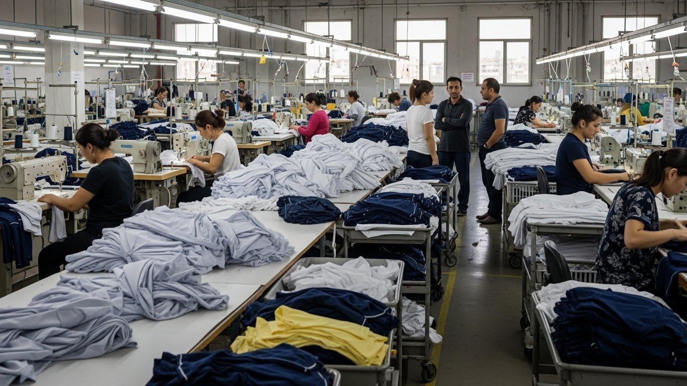Швейная фабрика полного цикла для экспортной одежды Экспортное производство одежды на швейной фабрике