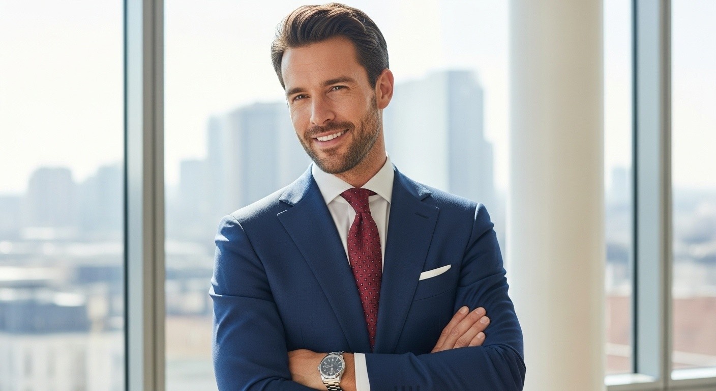 Индивидуальный пошив мужского делового костюма