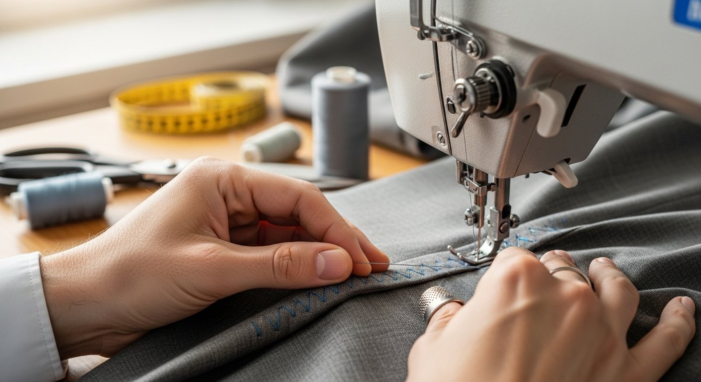 Женский деловой костюм из костюмной ткани