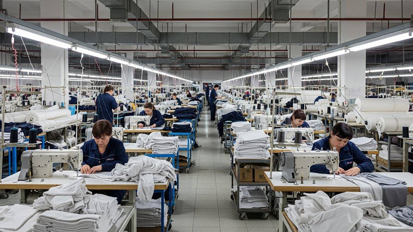 Функциональный пошив одежды на швейной фабрике Швейная фабрика по функциональности пошива