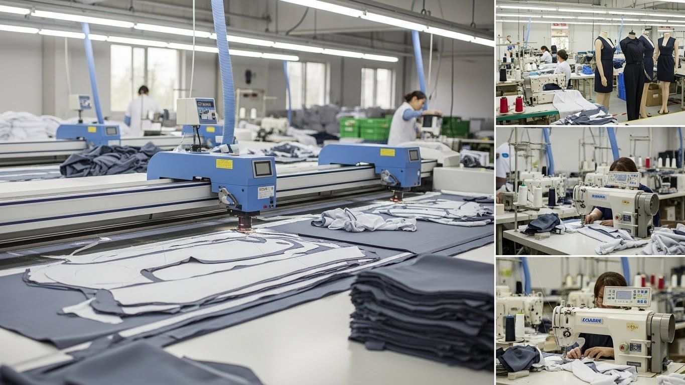 Швейное производство по технологическому циклу