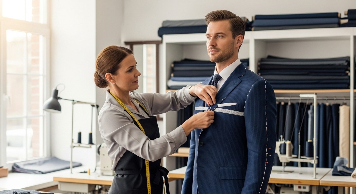 Пошив одежды для делового стиля с индивидуальным пошивом