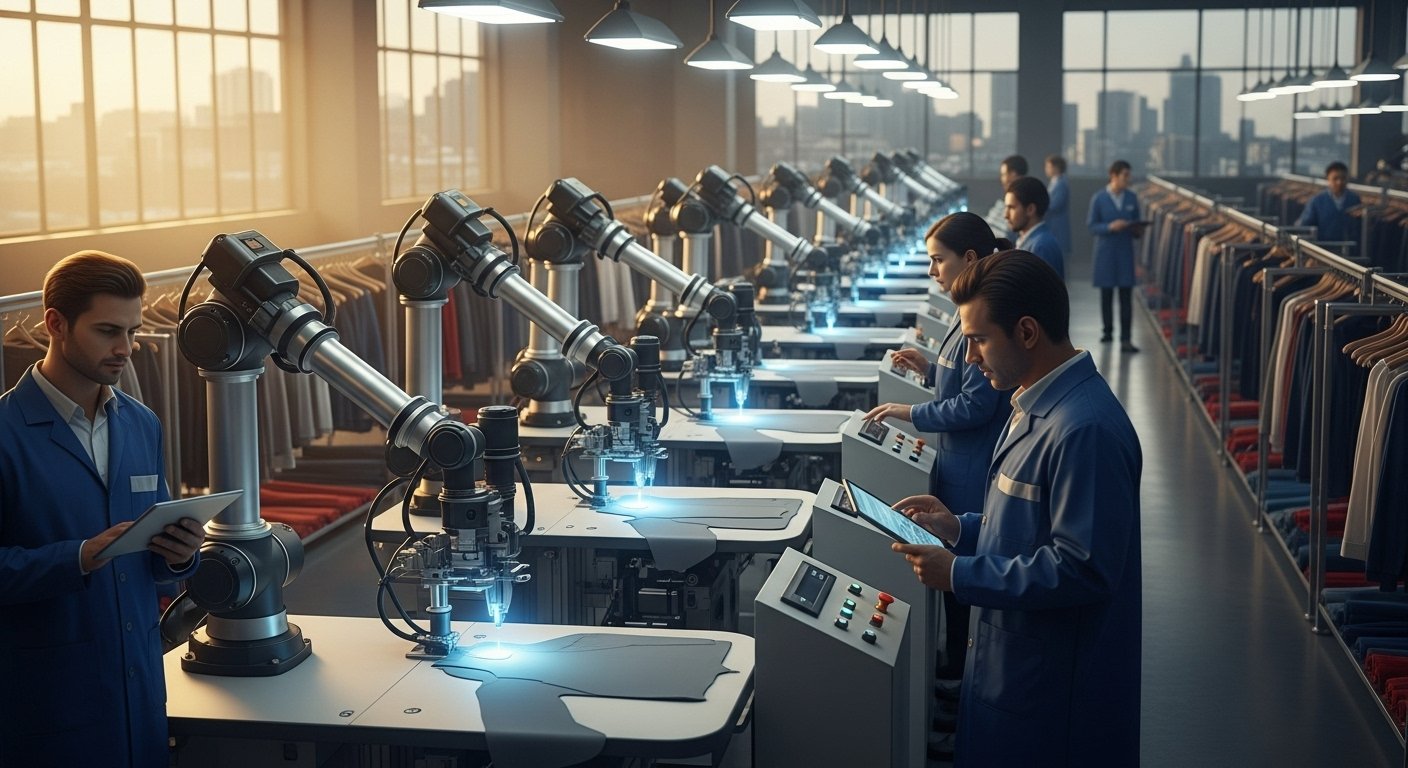 Автоматизация на швейной фабрике