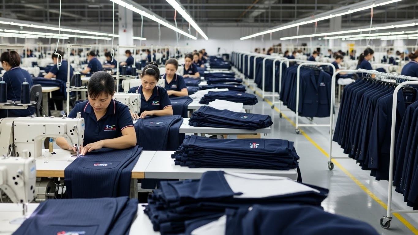 Швейное производство корпоративной одежды с фирменным стилем