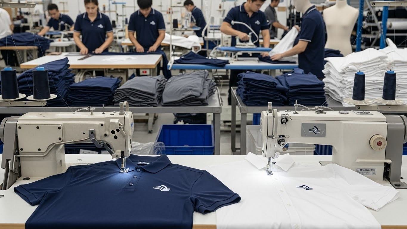 Корпоративная одежда с фирменным стилем