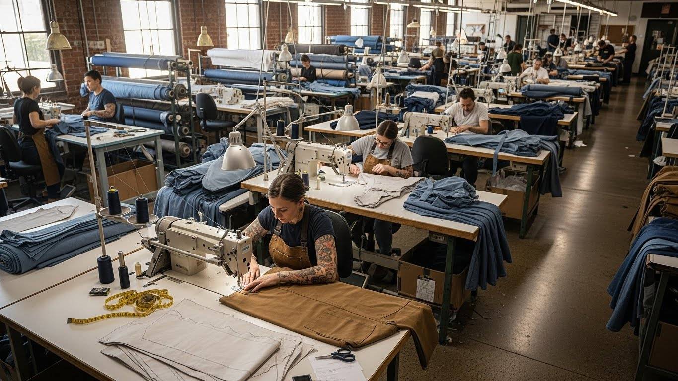 Швейная фабрика по пошиву рабочей одежды под заказ