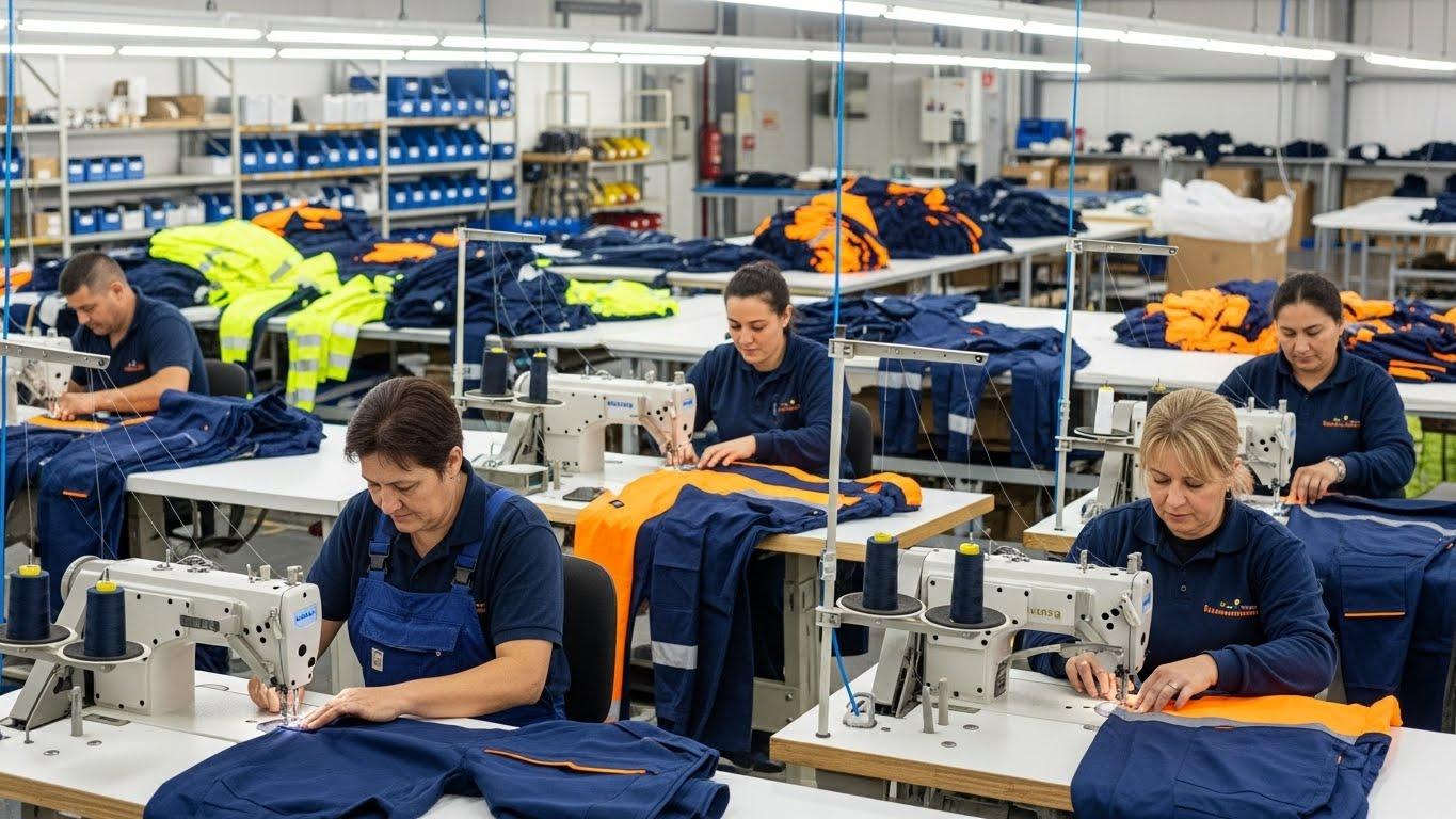 Корпоративная одежда для промышленных предприятий