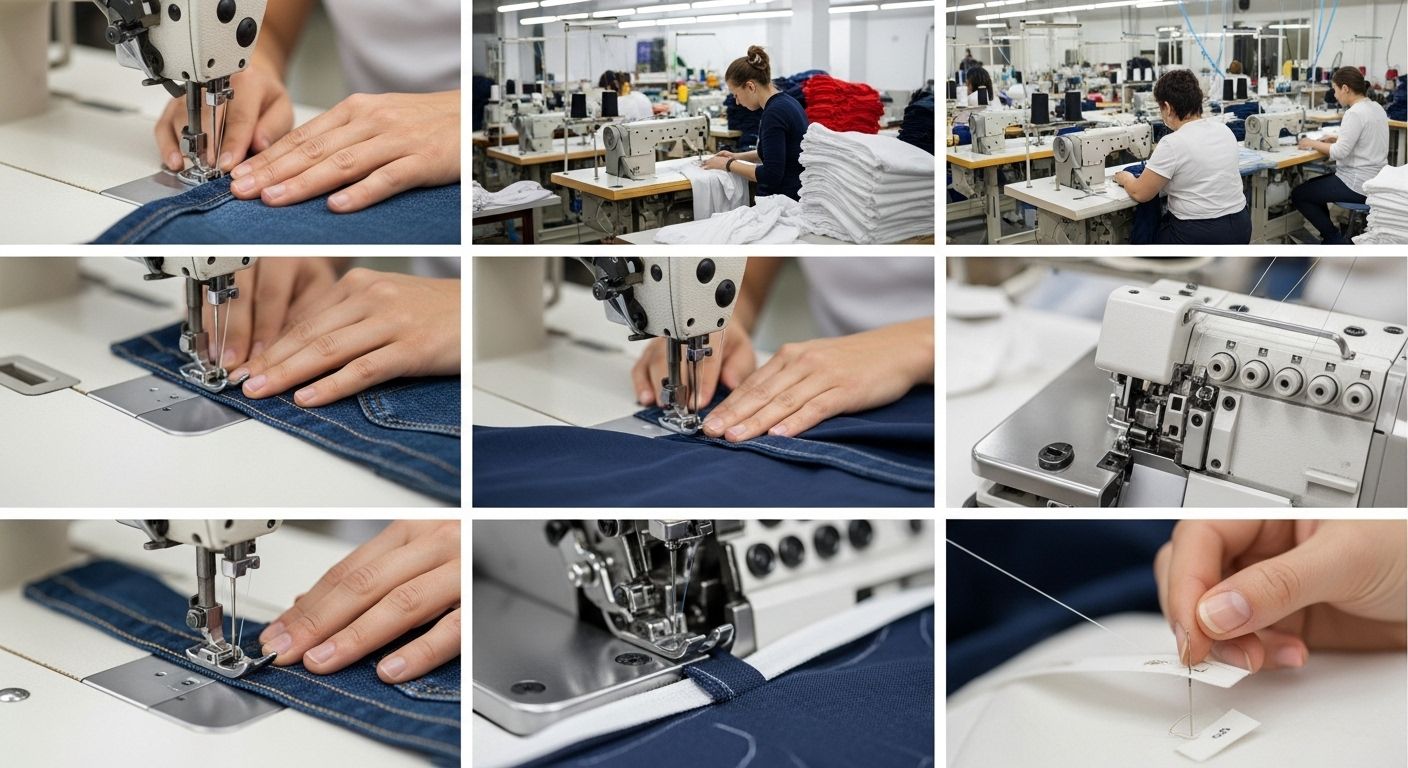 Пошив одежды по типу производства