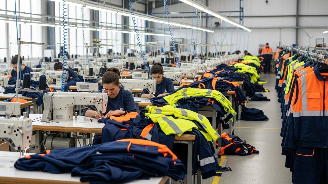 Швейное производство рабочей одежды для логистических компаний