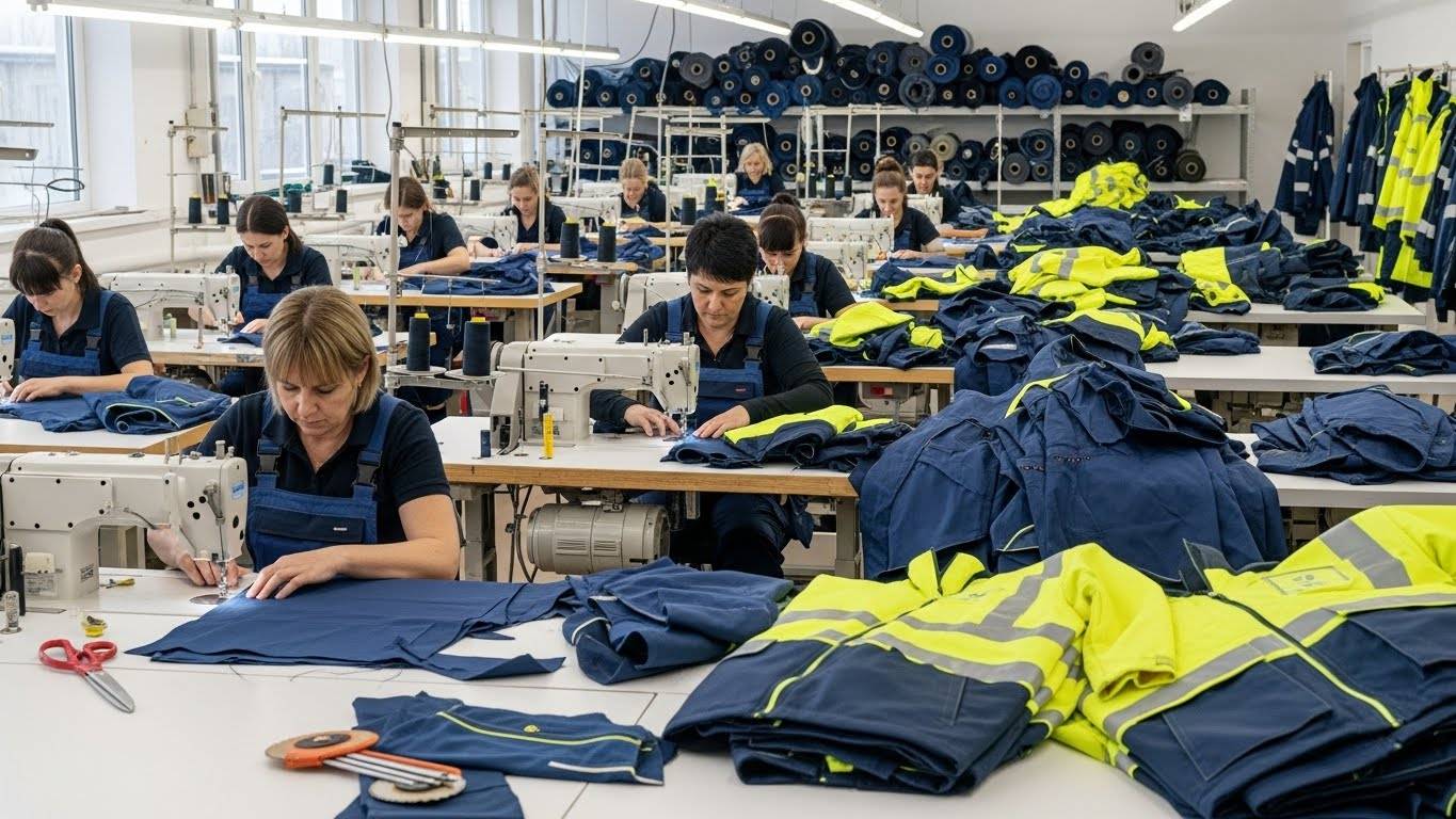 Рабочая одежда для логистических компаний