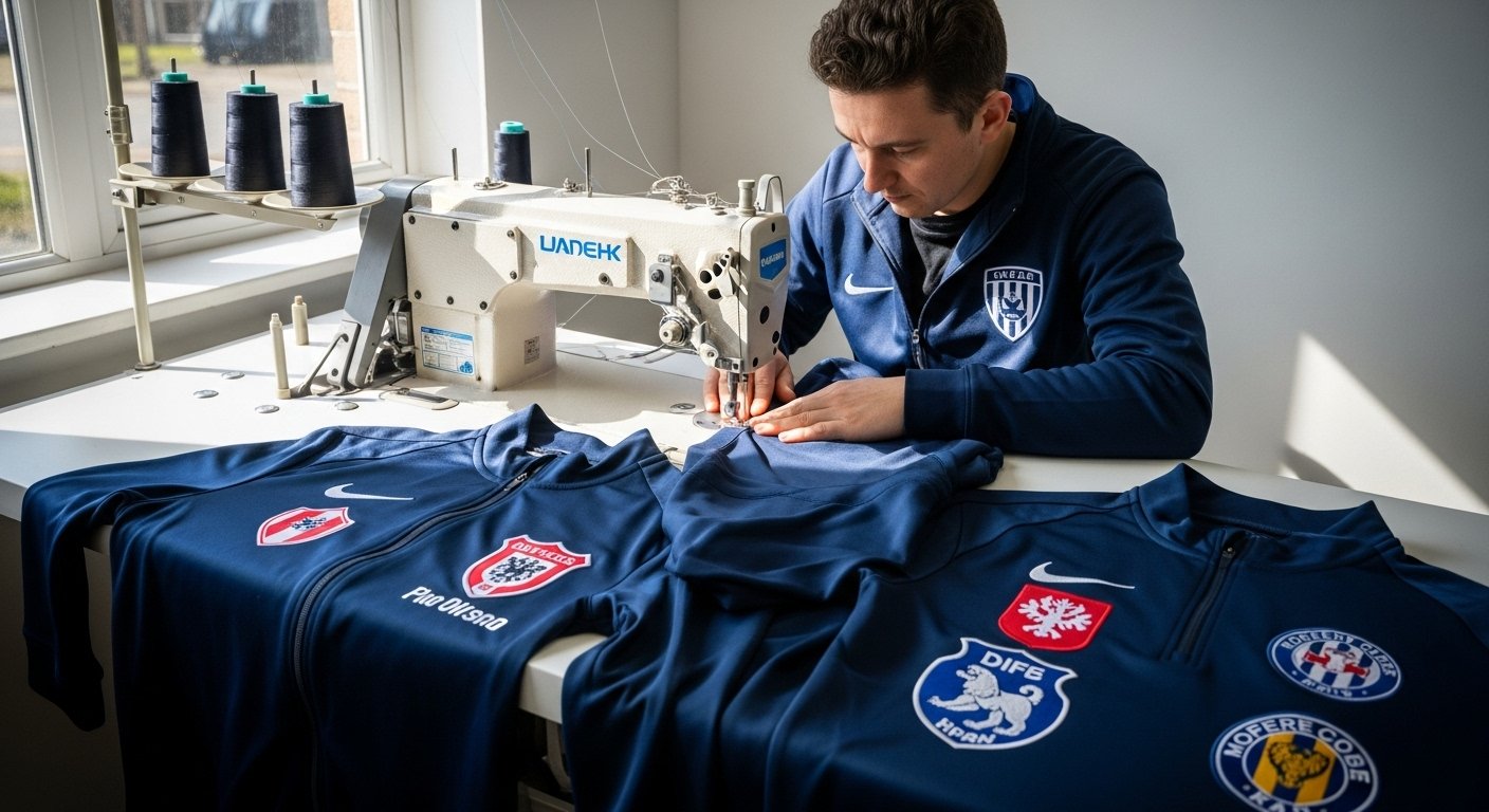 Пошив одежды для спортивных мероприятий с логотипами клубов