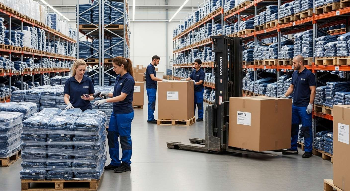 Организация склада на швейном производстве