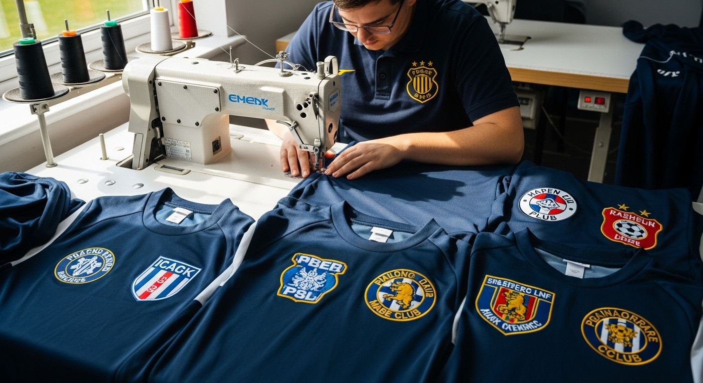 Спортивная одежда с логотипами клубов