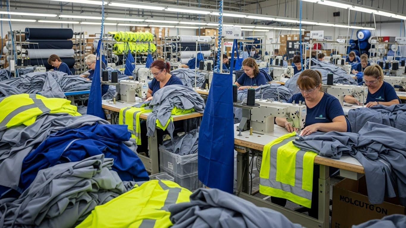 Швейное производство рабочей одежды для сервисных служб