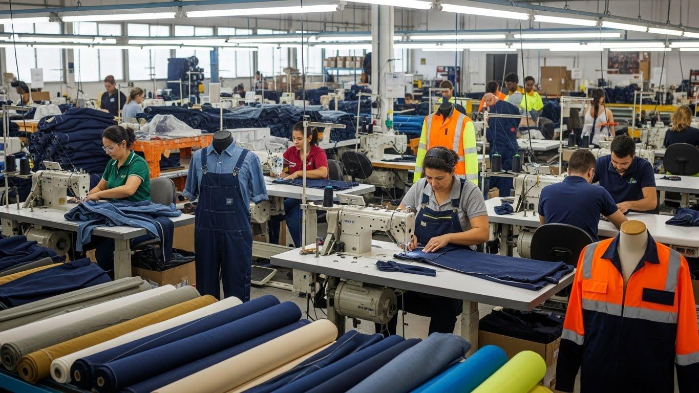 Швейная фабрика по пошиву спецодежды с индивидуальным дизайном