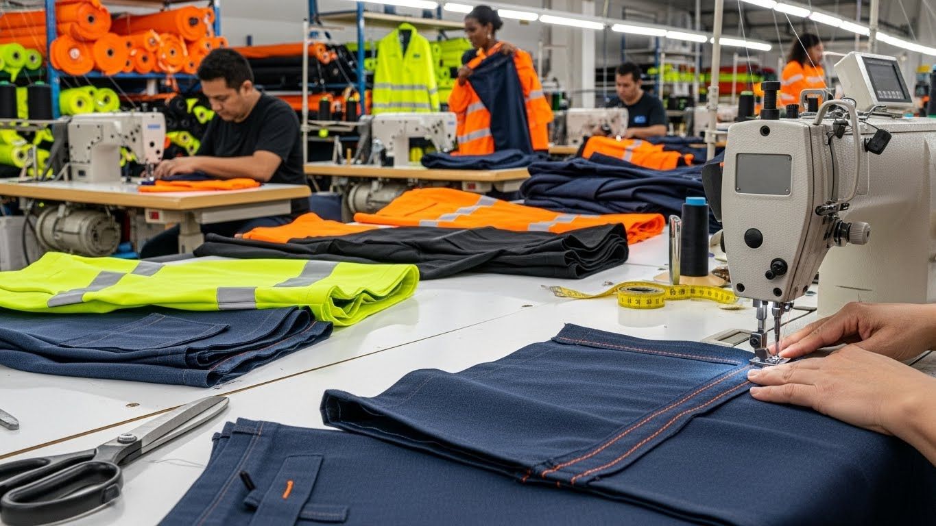 Швейное производство рабочей одежды на заказ