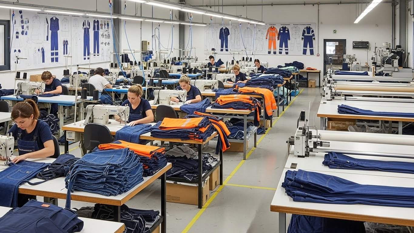 Швейная фабрика по пошиву спецодежды под заказ