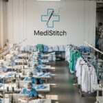 Швейная фабрика по пошиву медицинской одежды с логотипом