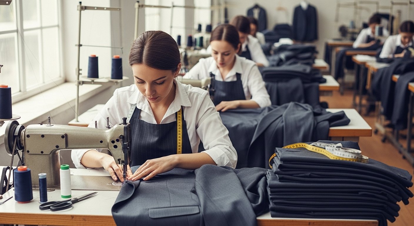 Пошив одежды для рабочей среды унифицированного дизайна