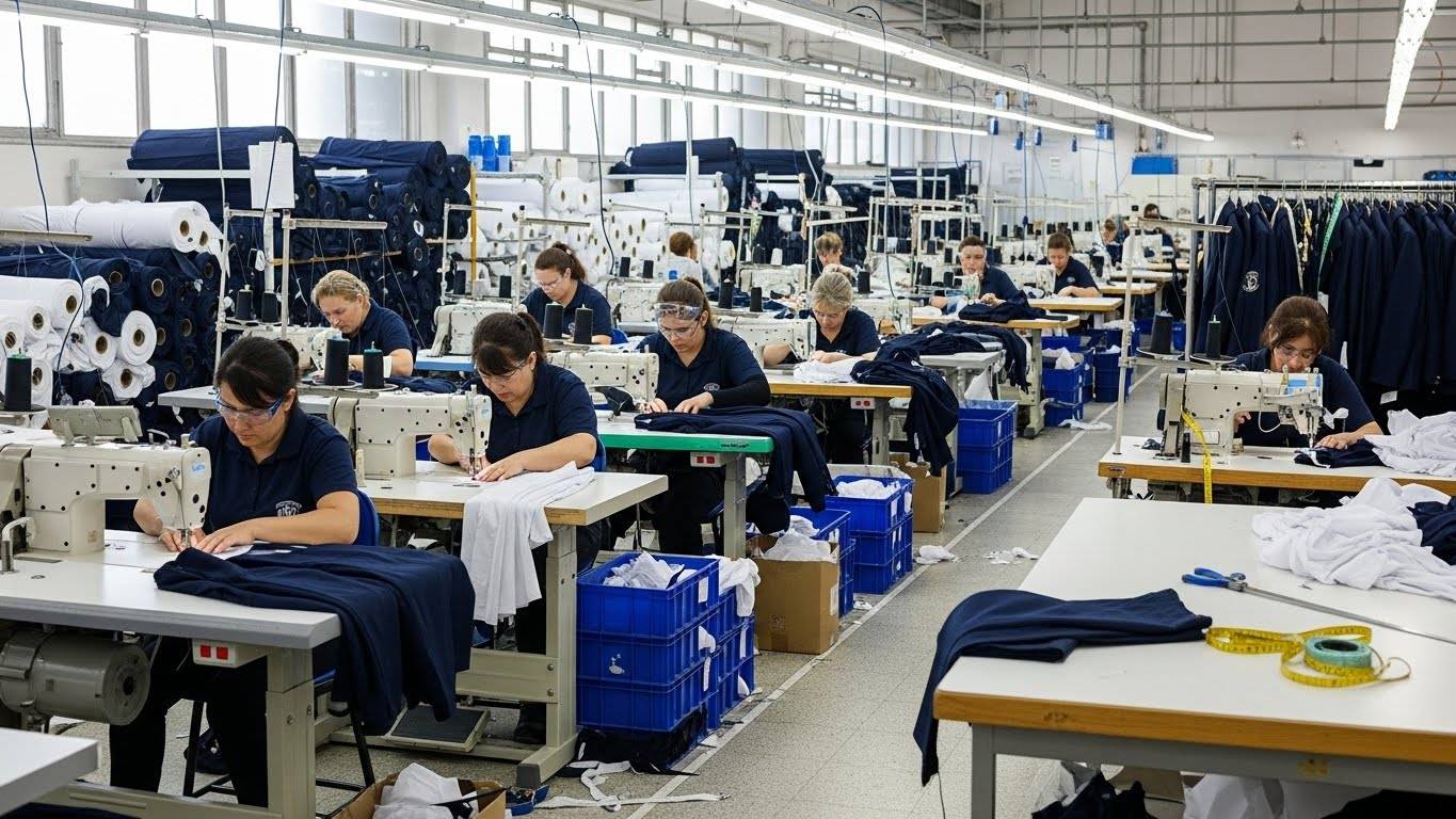 Швейная фабрика по пошиву школьной формы для средних классов