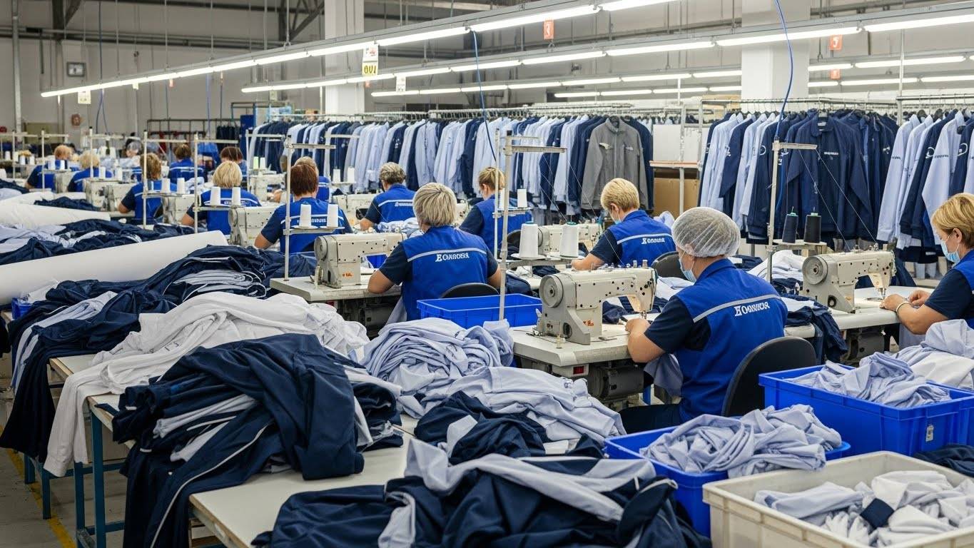 Швейное производство форменной одежды для корпоративных структур