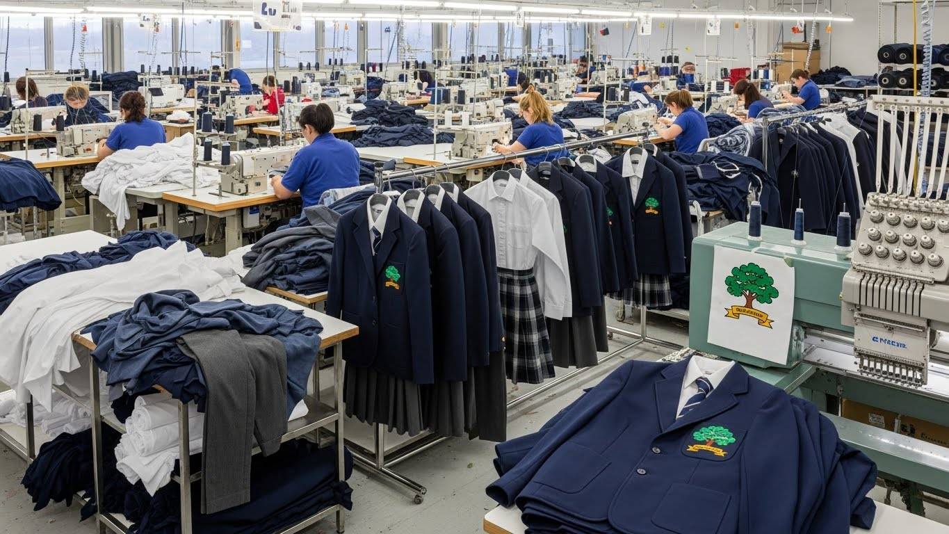 Швейная фабрика по пошиву школьной формы с логотипом школы Школьная форма с логотипом