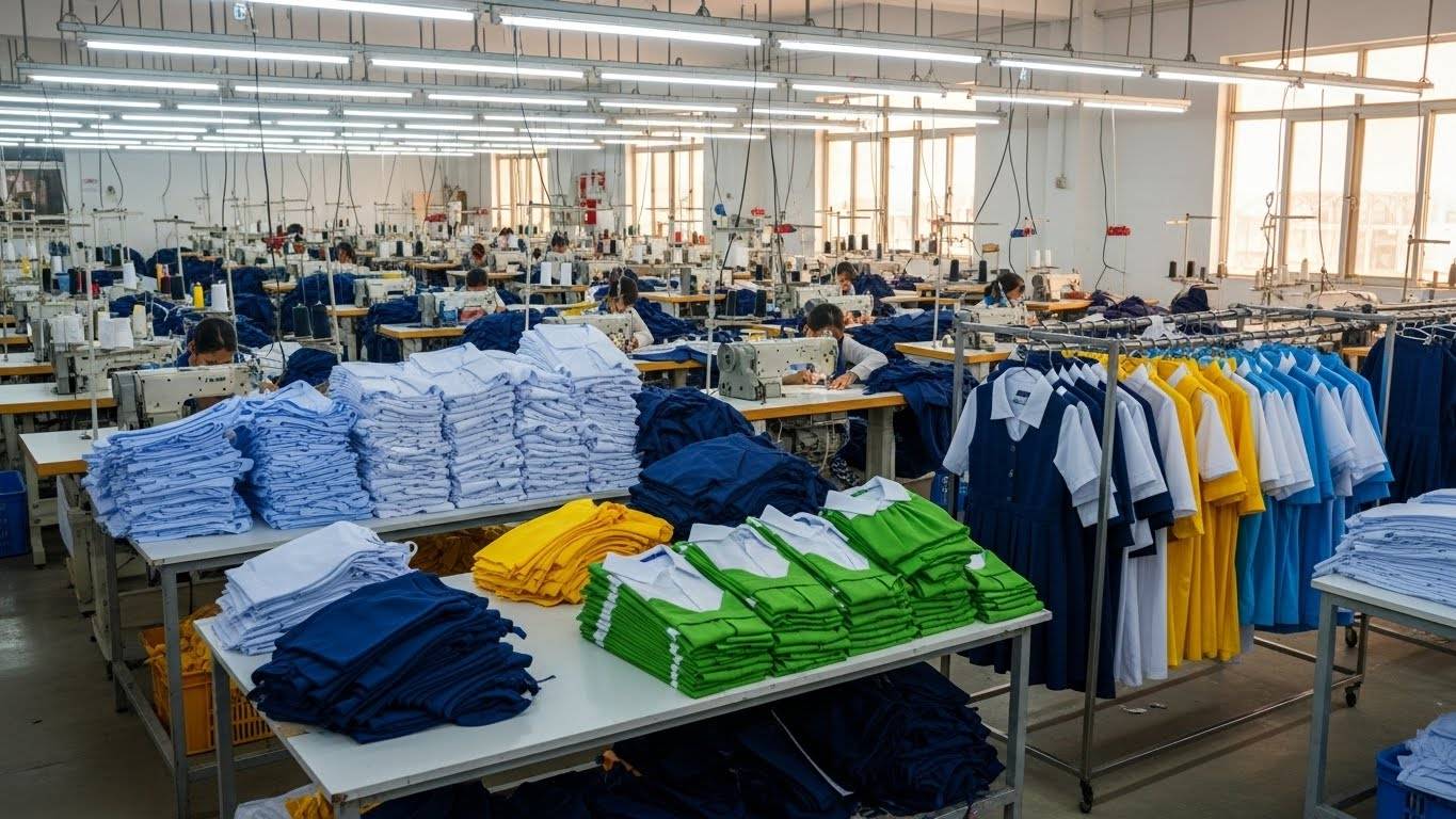 Швейная фабрика по пошиву сезонной школьной формы