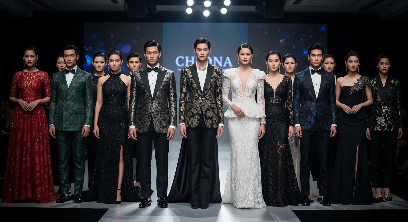 Индивидуальный вечерний наряд