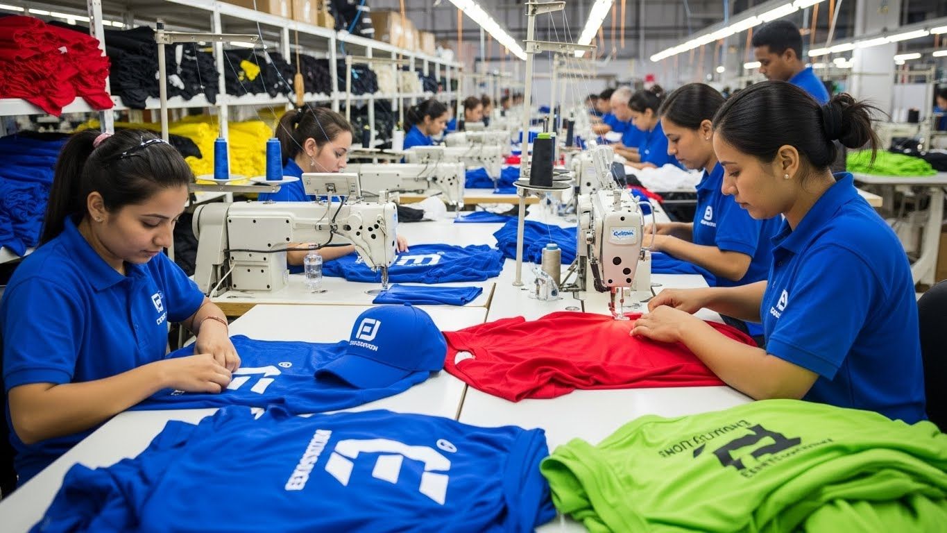 Швейное производство промо одежды для выставок и мероприятий