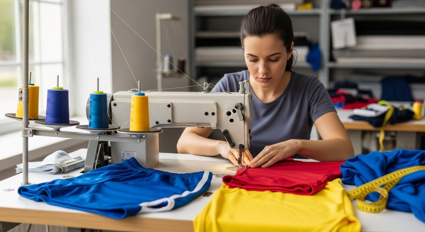 Пошив одежды из хлопка для спортивных мероприятий