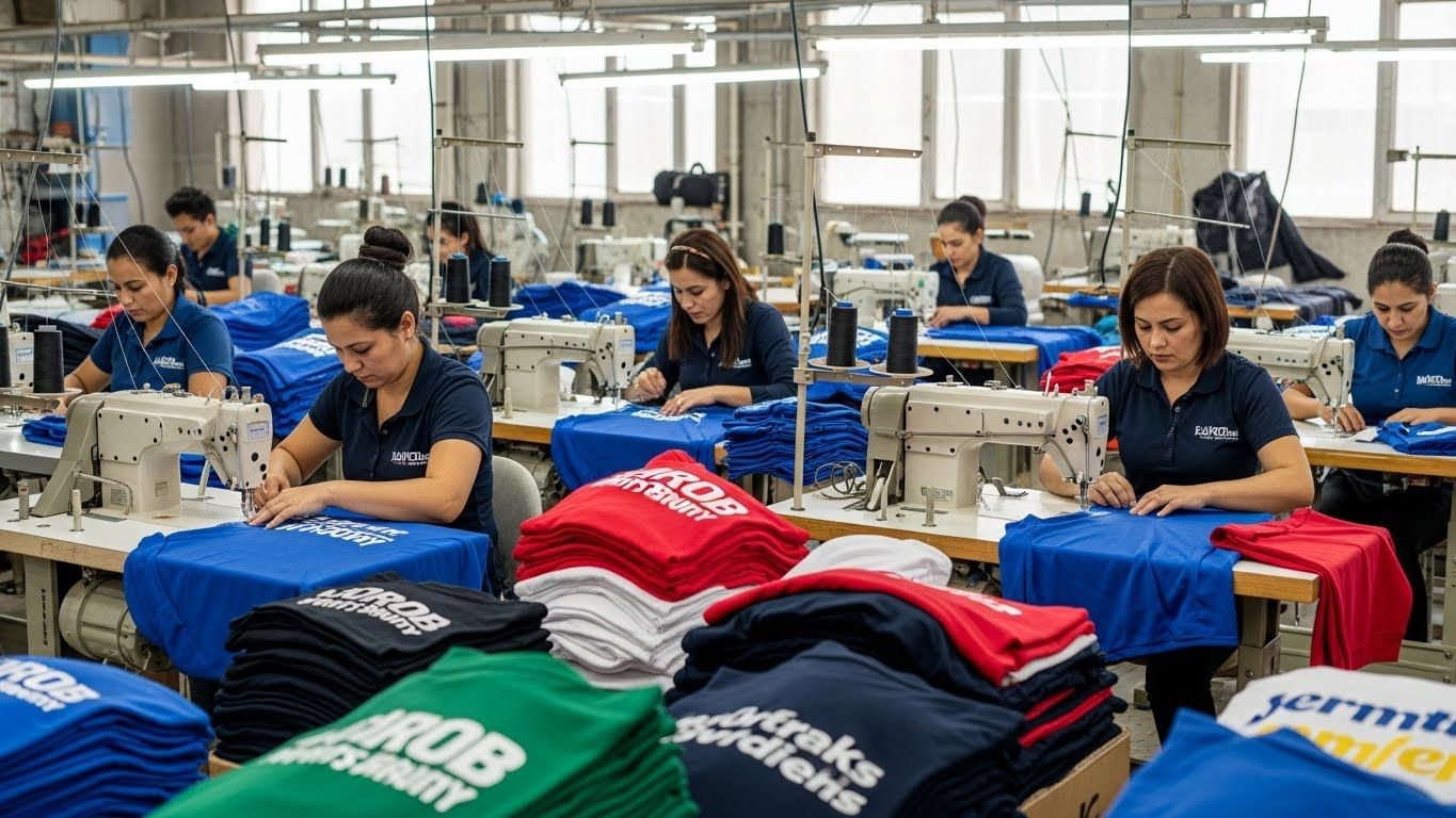 Швейное производство промо одежды на заказ