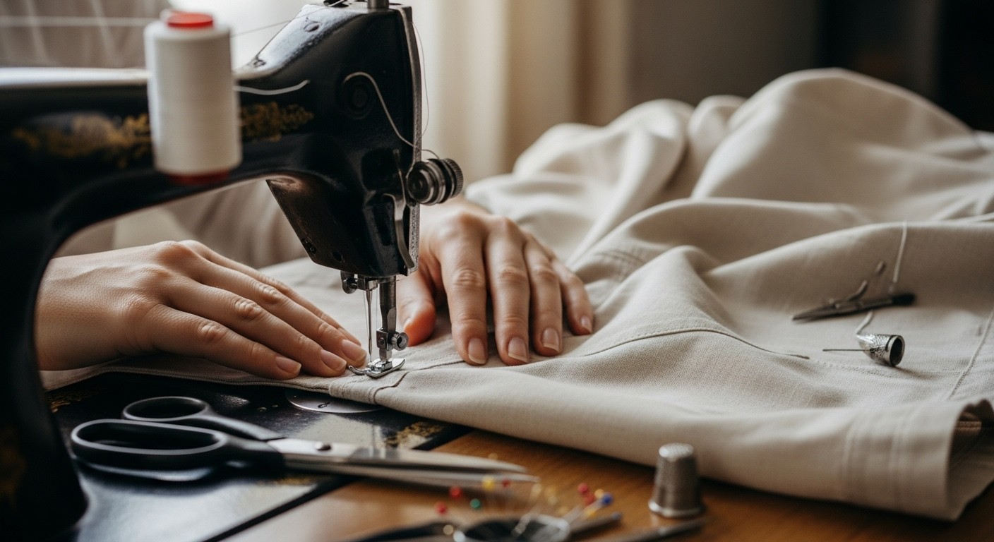 Пошив одежды из хлопка с индивидуальным дизайном