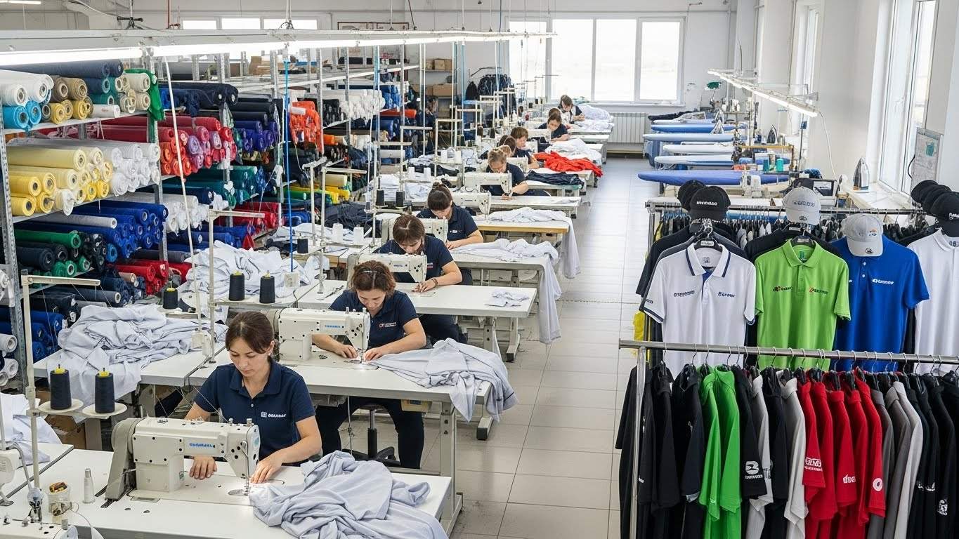 Швейная фабрика по пошиву рекламной одежды под заказ