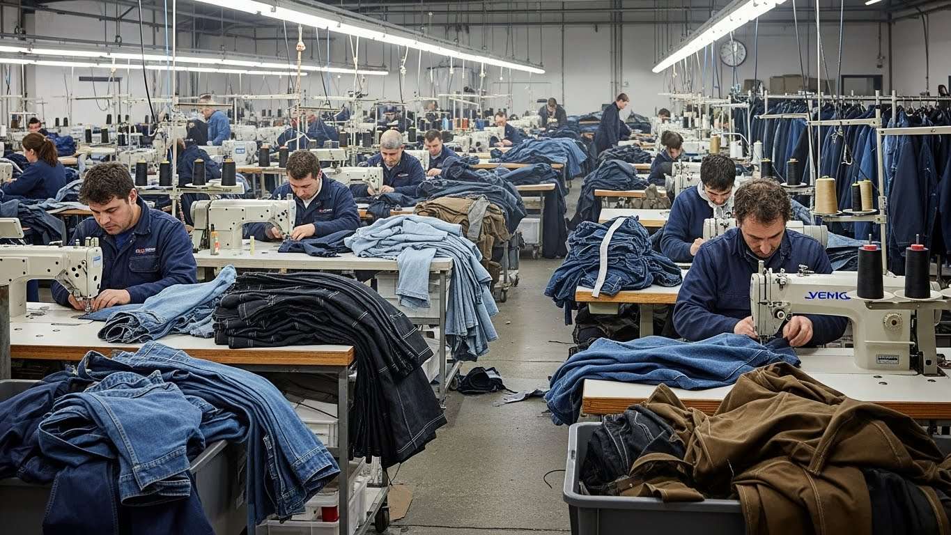 Швейная фабрика по пошиву рабочей одежды