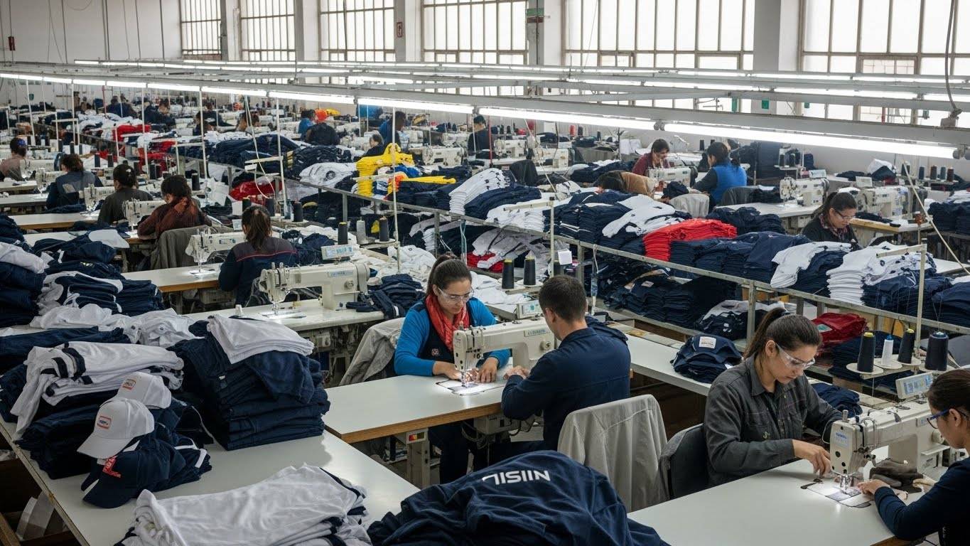 Швейная фабрика по пошиву брендированной рекламной одежды