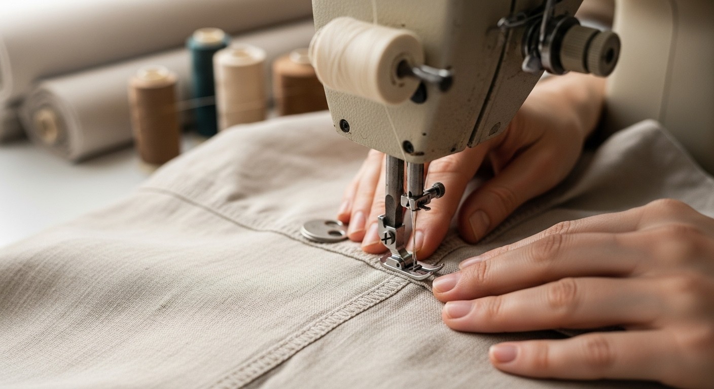 Пошив одежды из льна для повседневной носки