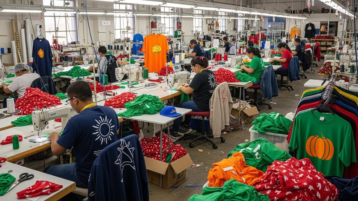 Сезонная рекламная одежда