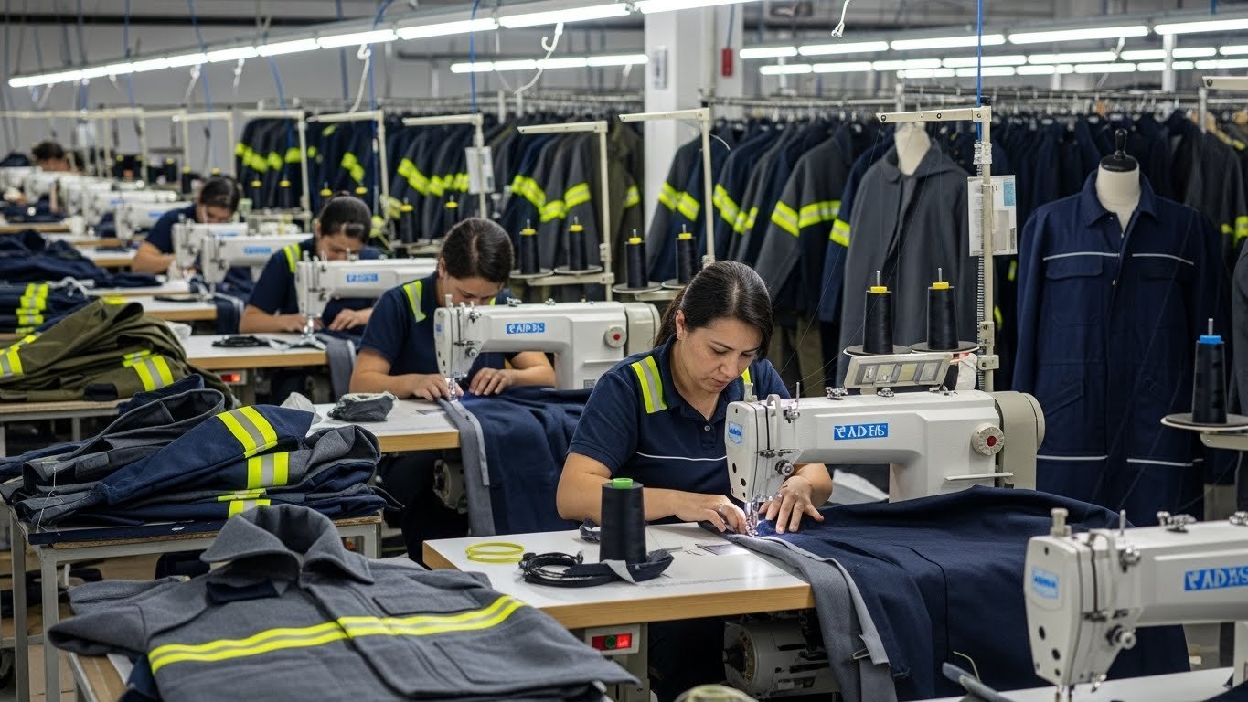 Промышленная огнестойкая одежда с усиленной защитой Огнестойкая защитная одежда для промышленности