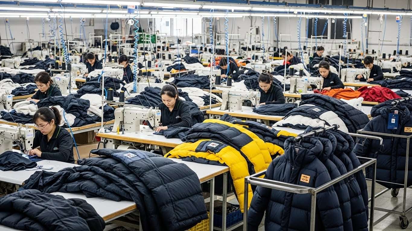 Швейная фабрика по пошиву брендированной верхней одежды