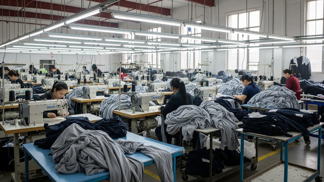 Швейная фабрика по пошиву трикотажной одежды для мужчин